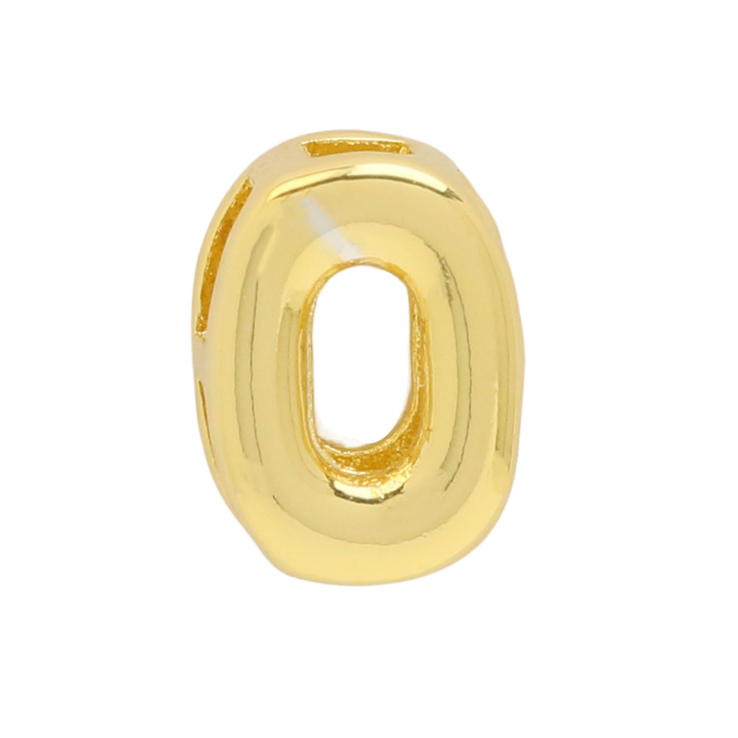 Gold Brass Glossy Bubble Balloon English Pendants