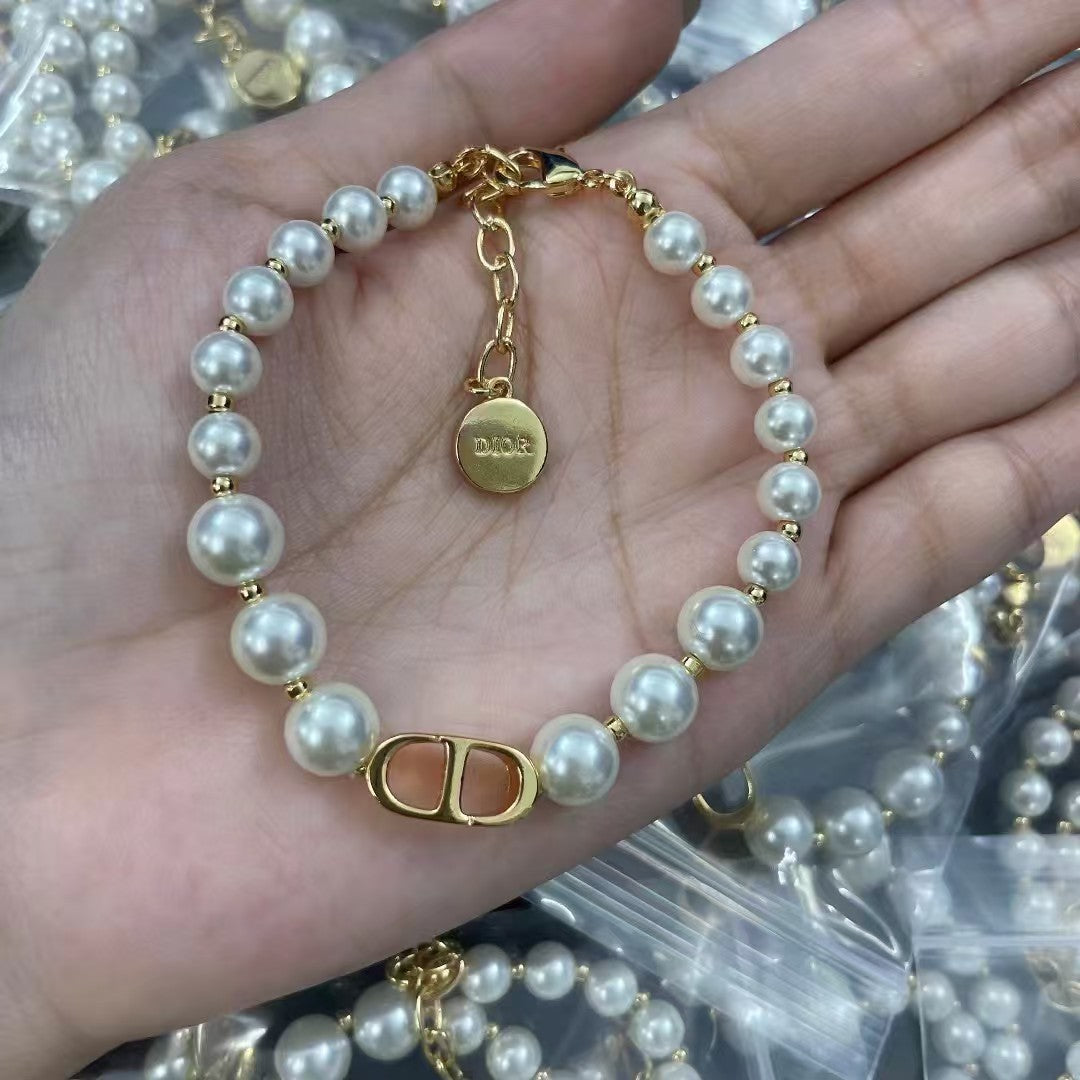 Pearl Simple Temperament Entry Lux Female Necklace