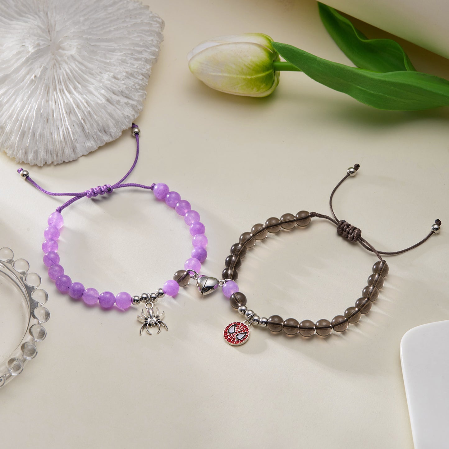 Women's Cat Couple Girlfriends Lovely Magnetic For Bracelets