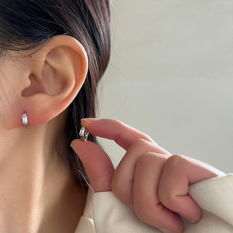 Circle Niche Design High-grade Cold Style Earrings