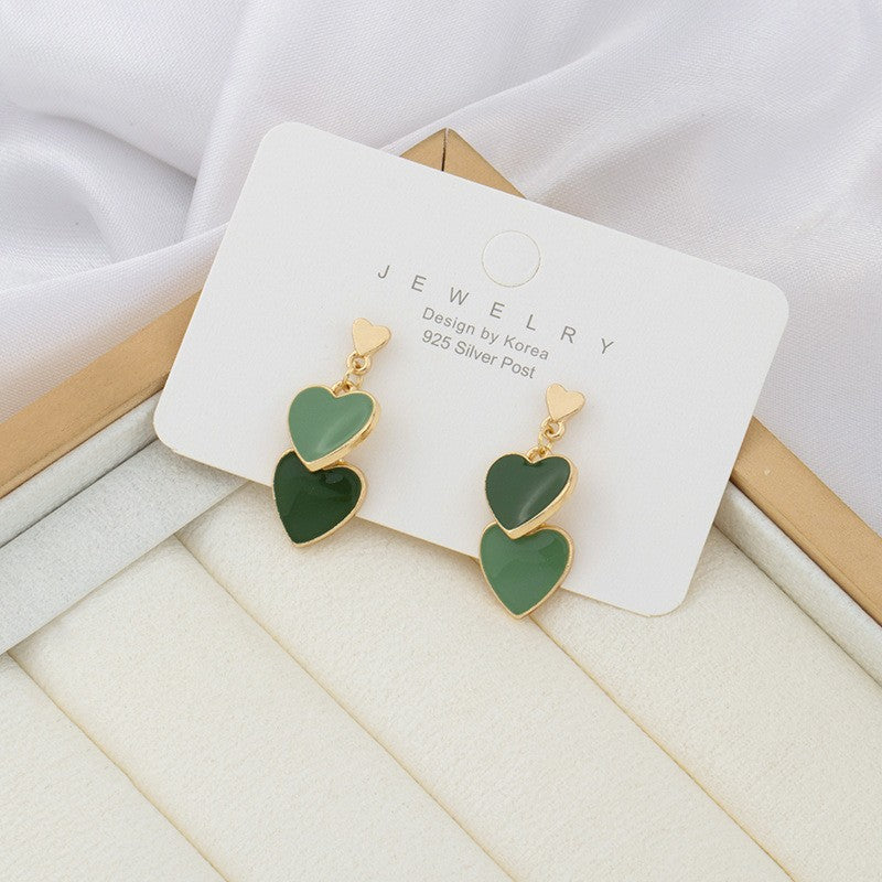 Needle High-grade Pearl Bow Flower Tulip Earrings