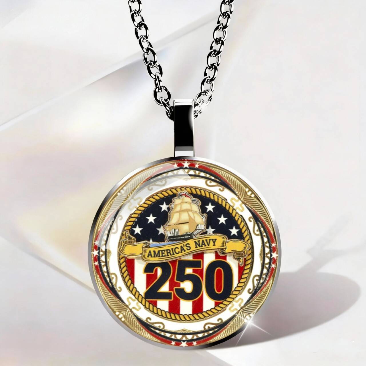 Exquisite Retro Weekly Design Time Stone Necklaces