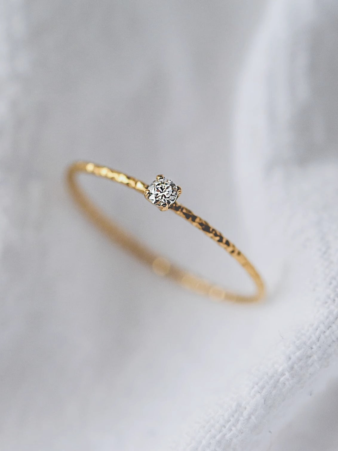 Women's High-grade Korean Light Luxury Mini Small Diamond Design Rings