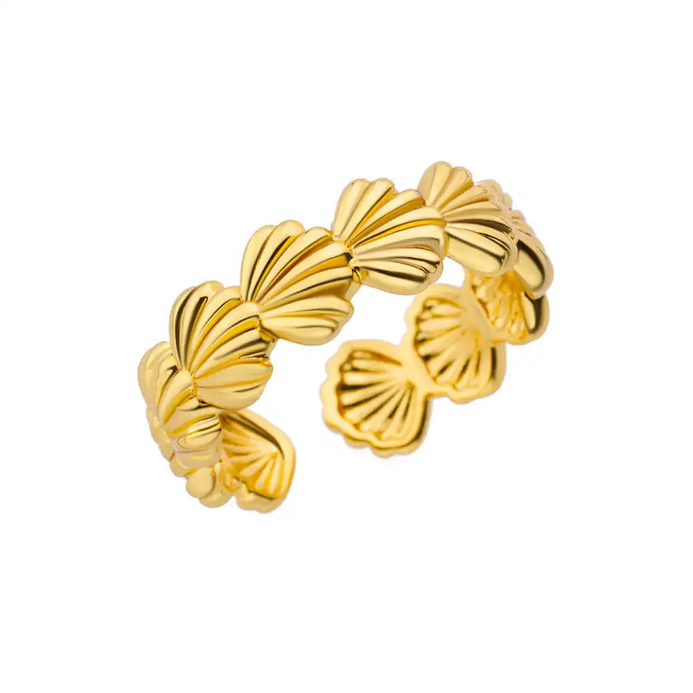 Women's Ocean Beach Series Shell Starfish For Rings