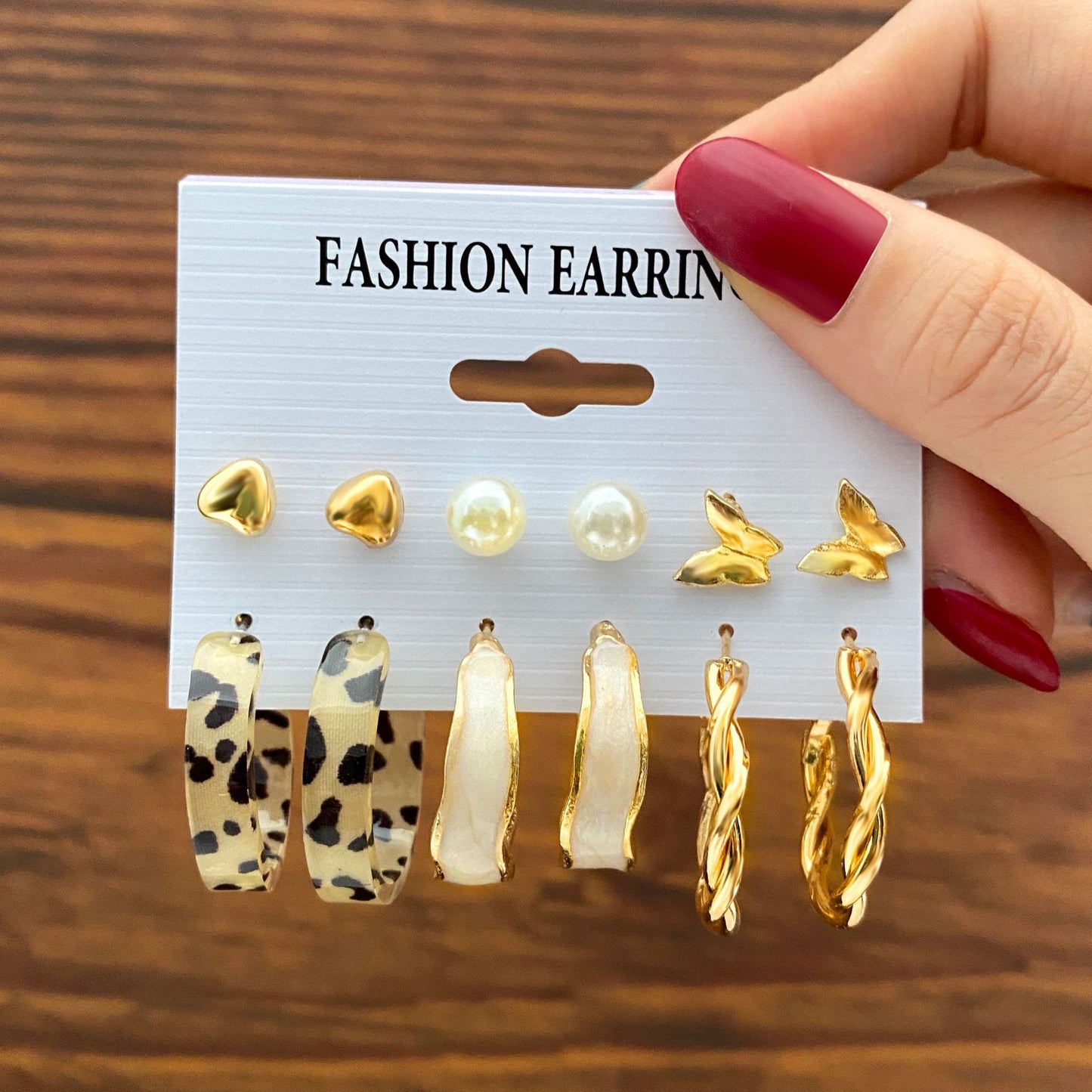 Women's Of Creative Simple Acrylic Retro Temperament Earrings