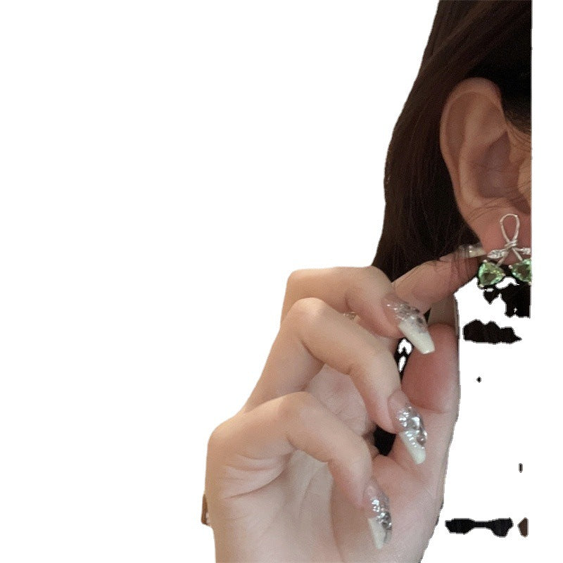 Light Luxury Zircon Pearl Elegant High-grade Earrings