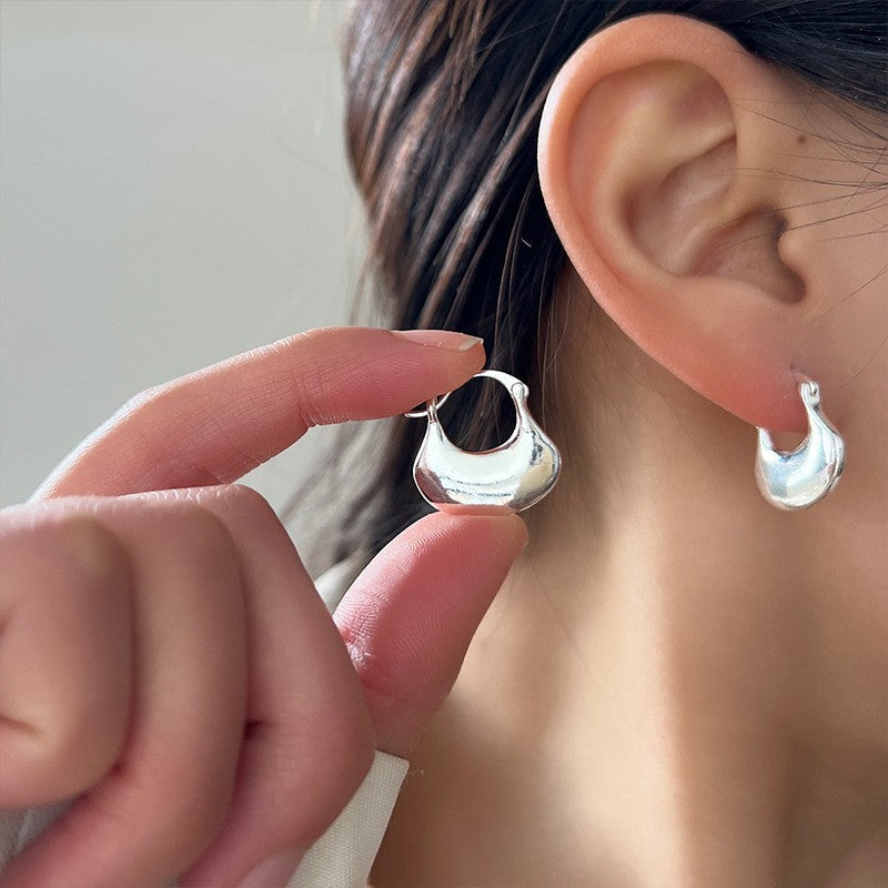Circle Niche Design High-grade Cold Style Earrings