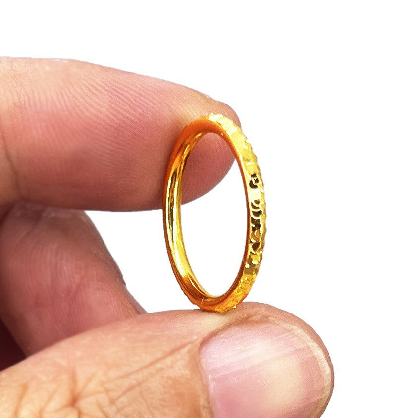 Round Bar Bright Surface Solid Simple Closed For Ring