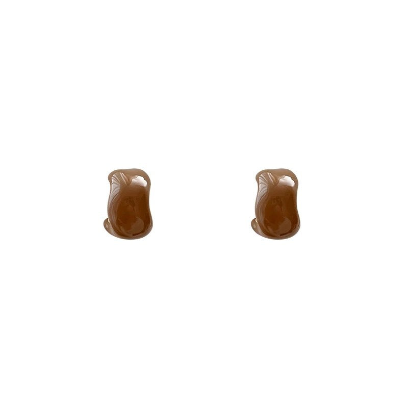 Women's Red Light Luxury High-grade Ear Niche Earrings