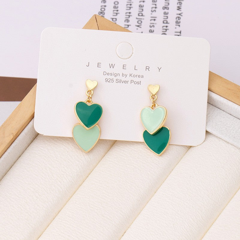 Needle High-grade Pearl Bow Flower Tulip Earrings