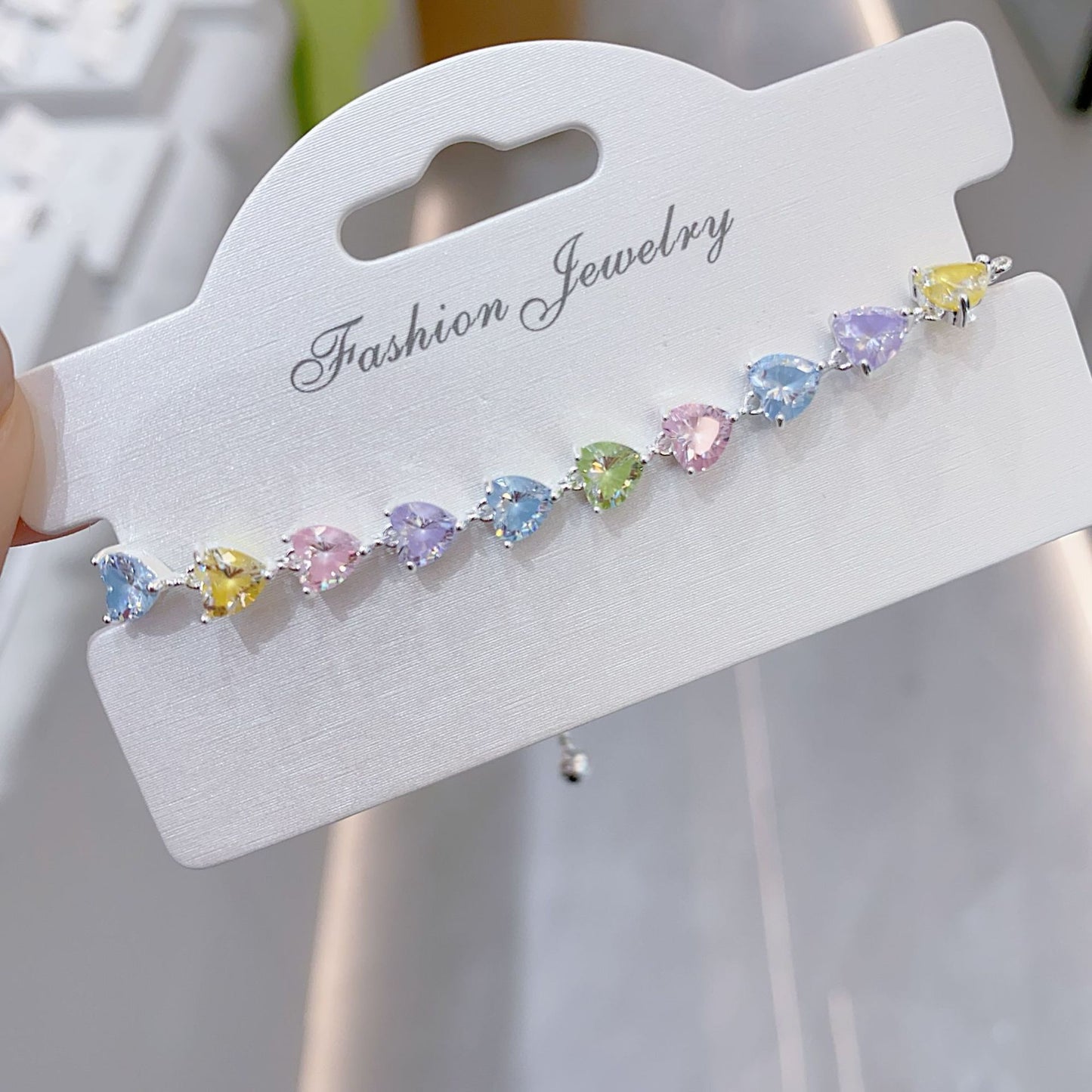 Sweet Style Pull Female Inlaid Affordable Luxury Bracelet