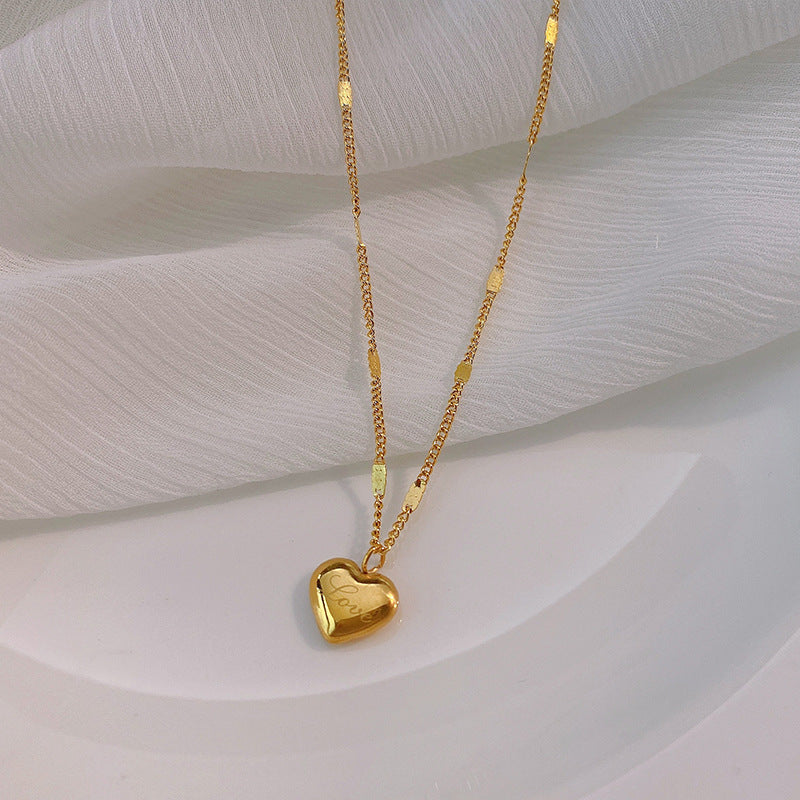 Women's For Korean Simple Personalized Temperament Entry Lux Necklaces