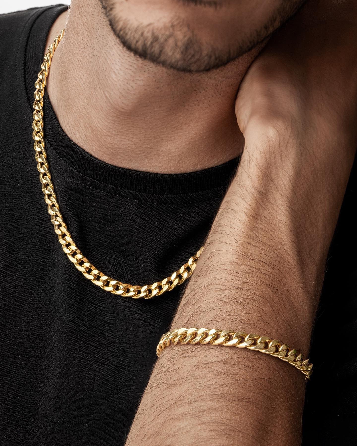 Men's Creative Simple Temperament Stainless Steel Series Necklaces