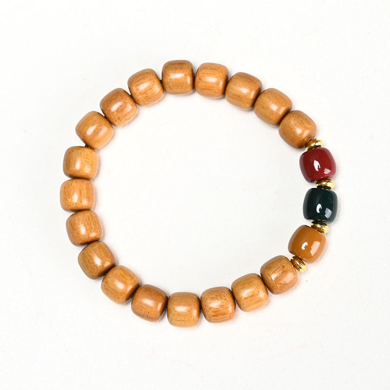 Women's & Men's Sandalwood Beads Rosary Couple Models Like Bracelets