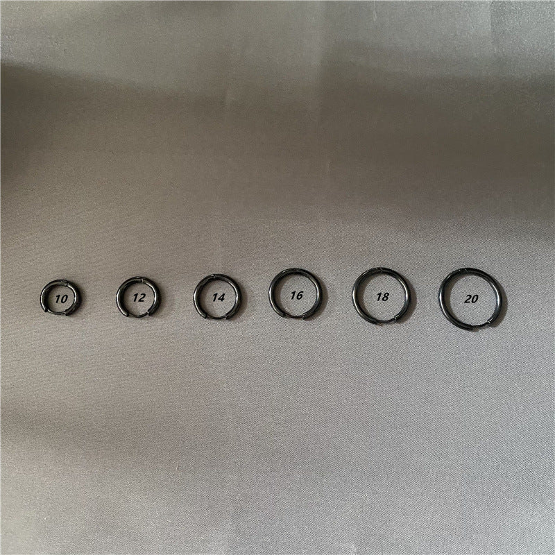 Men's Titanium Steel Trendy Unique Hip Hop Flower Cool Minimalism Rings