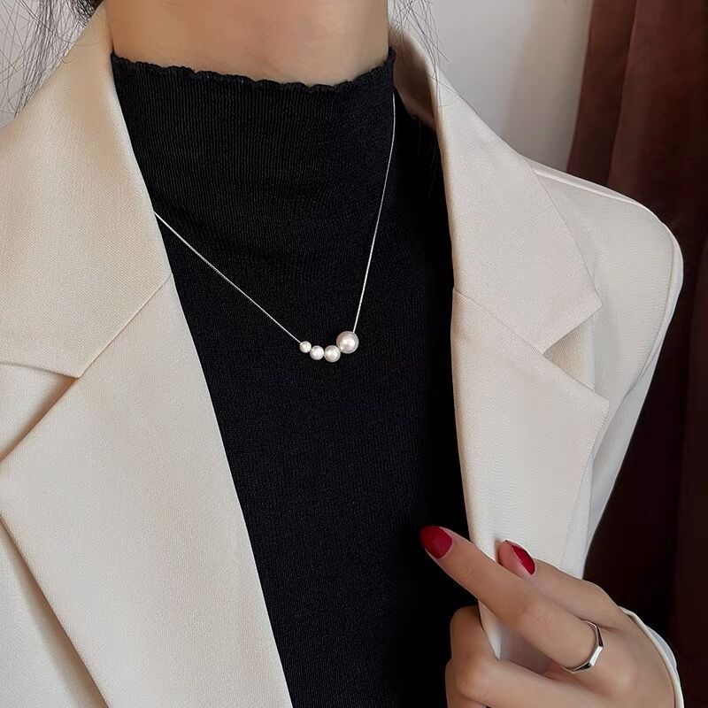 Women's Pearl Light Luxury Minority Design High-grade Necklaces