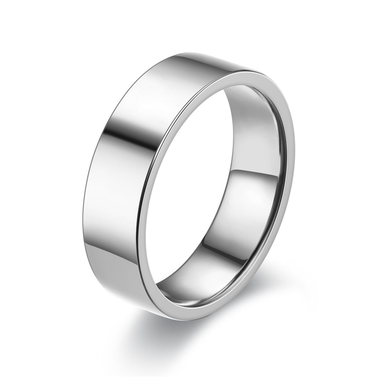 Titanium Steel No Fading Throw Can Rings