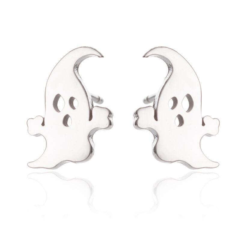 Ear Simple Fashion Halloween Pumpkin Ghost Earrings