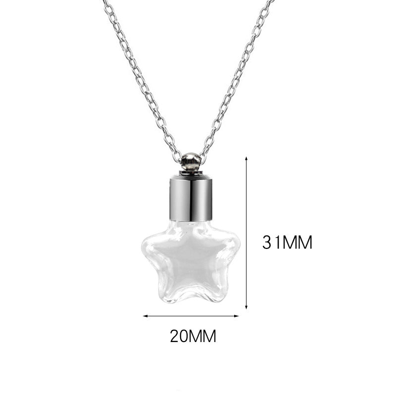 Bottle Twist Wire Can Be Opened Necklaces