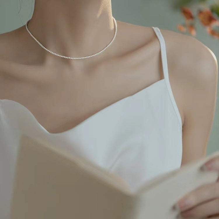 Strong Light Pearl Retro Affordable Luxury Minority Necklaces