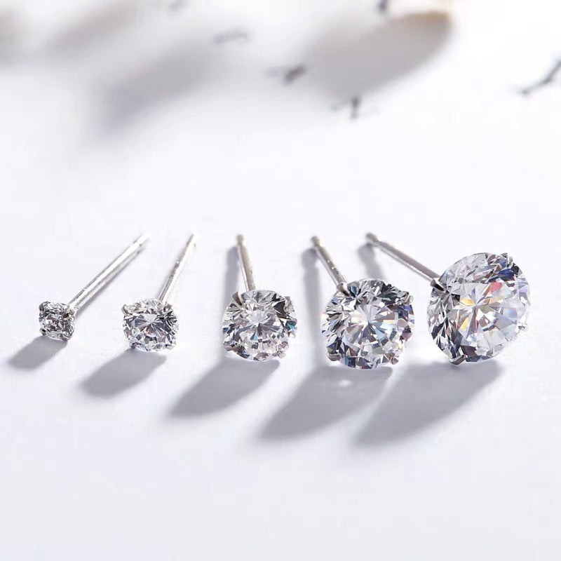 Women's For Simple Pure Light Luxury High-grade Stud Earrings