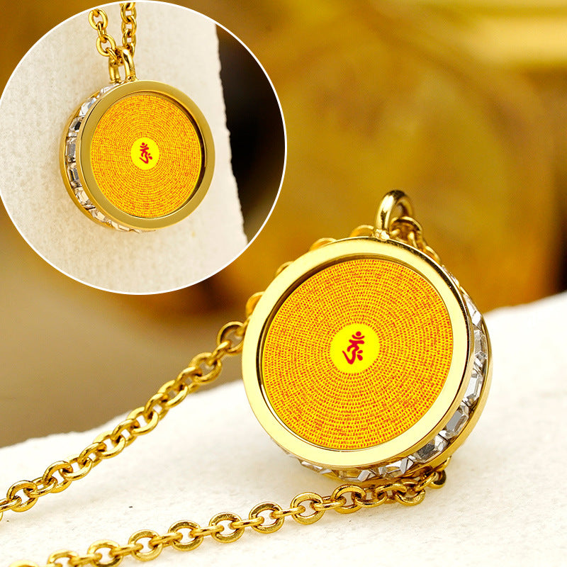 Gold Sier Clavicle Chain Light Fashion Ornament Pendants