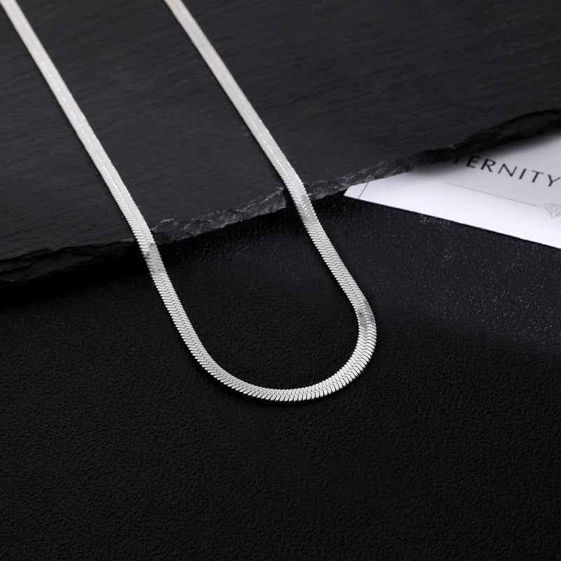 Women's & Men's Bones Chain Collarbone Accessories Trendy Cool Necklaces