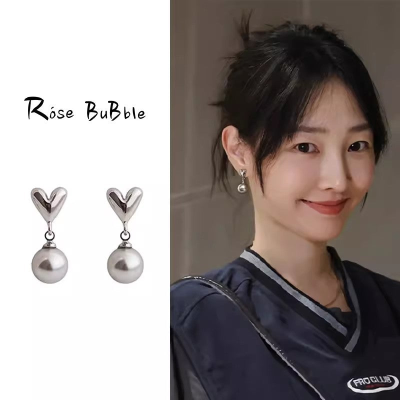 Women's High Sense Niche Temperament Retro Sier Earrings