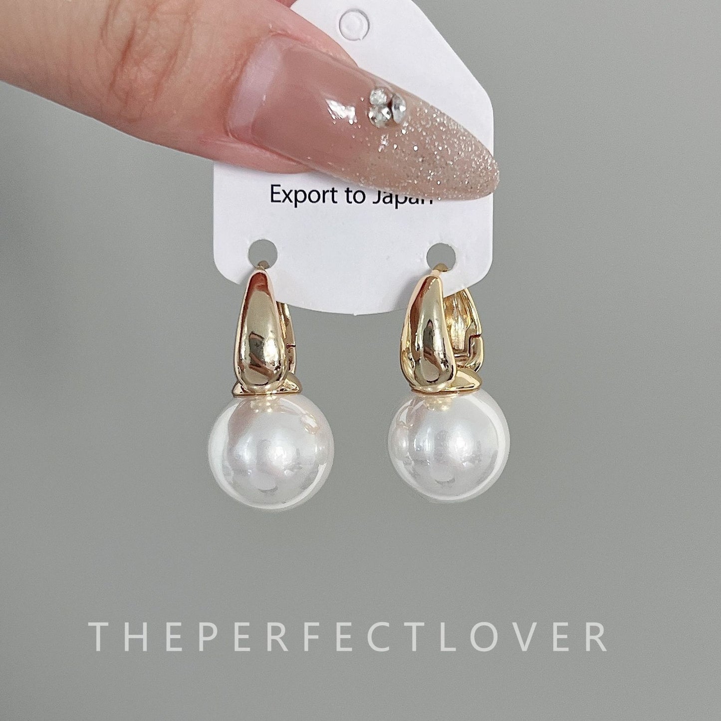 Pearl Design High-grade Light Luxury Temperament Earrings