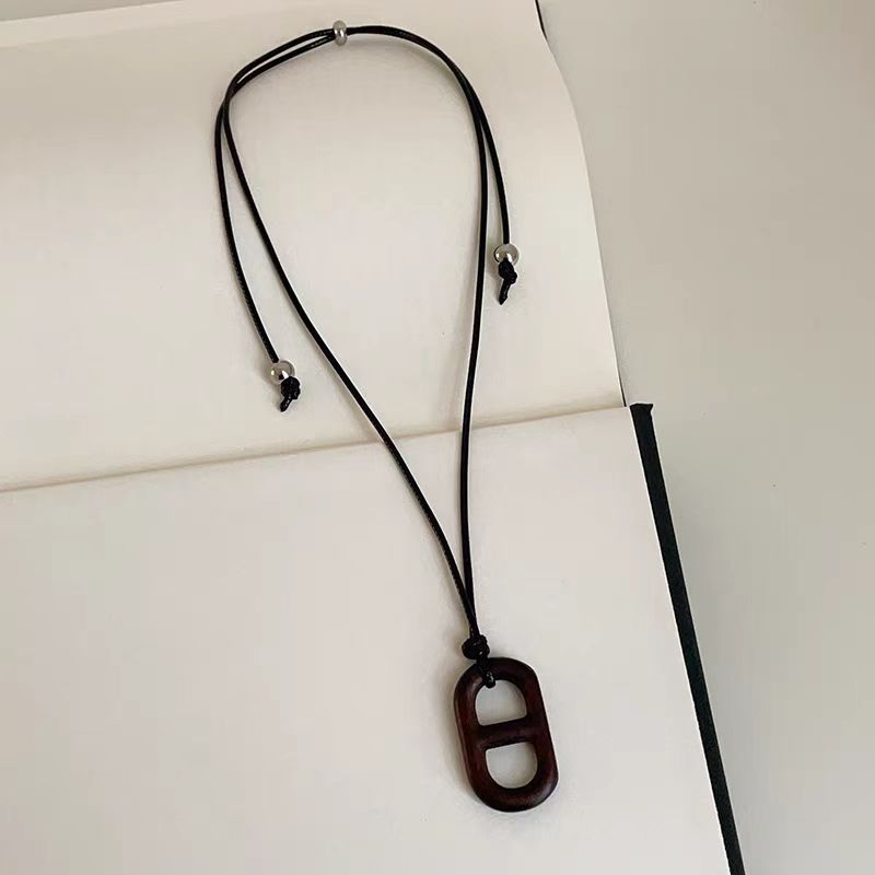 Women's Bag Long Sweater Chain Earphone Portable Necklaces
