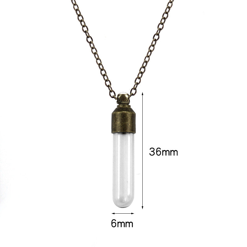 Bottle Twist Wire Can Be Opened Necklaces