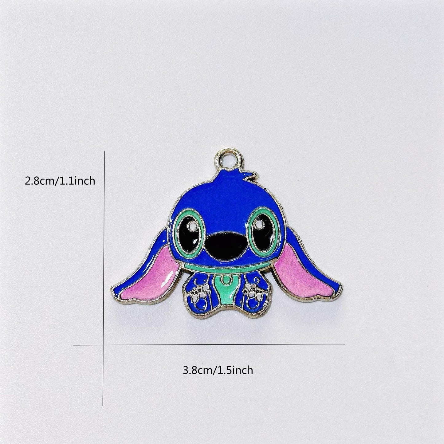 Dragon Double Evil Alloy Drop Oil Pendants