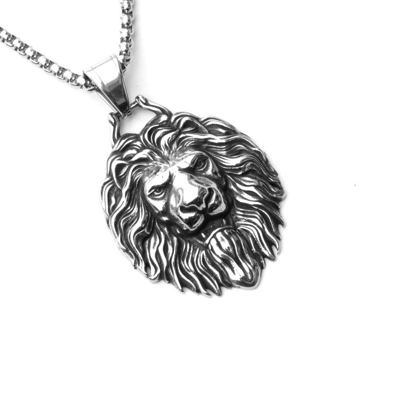 Popular Ornament Vintage Viking Boys Titanium Steel Necklaces