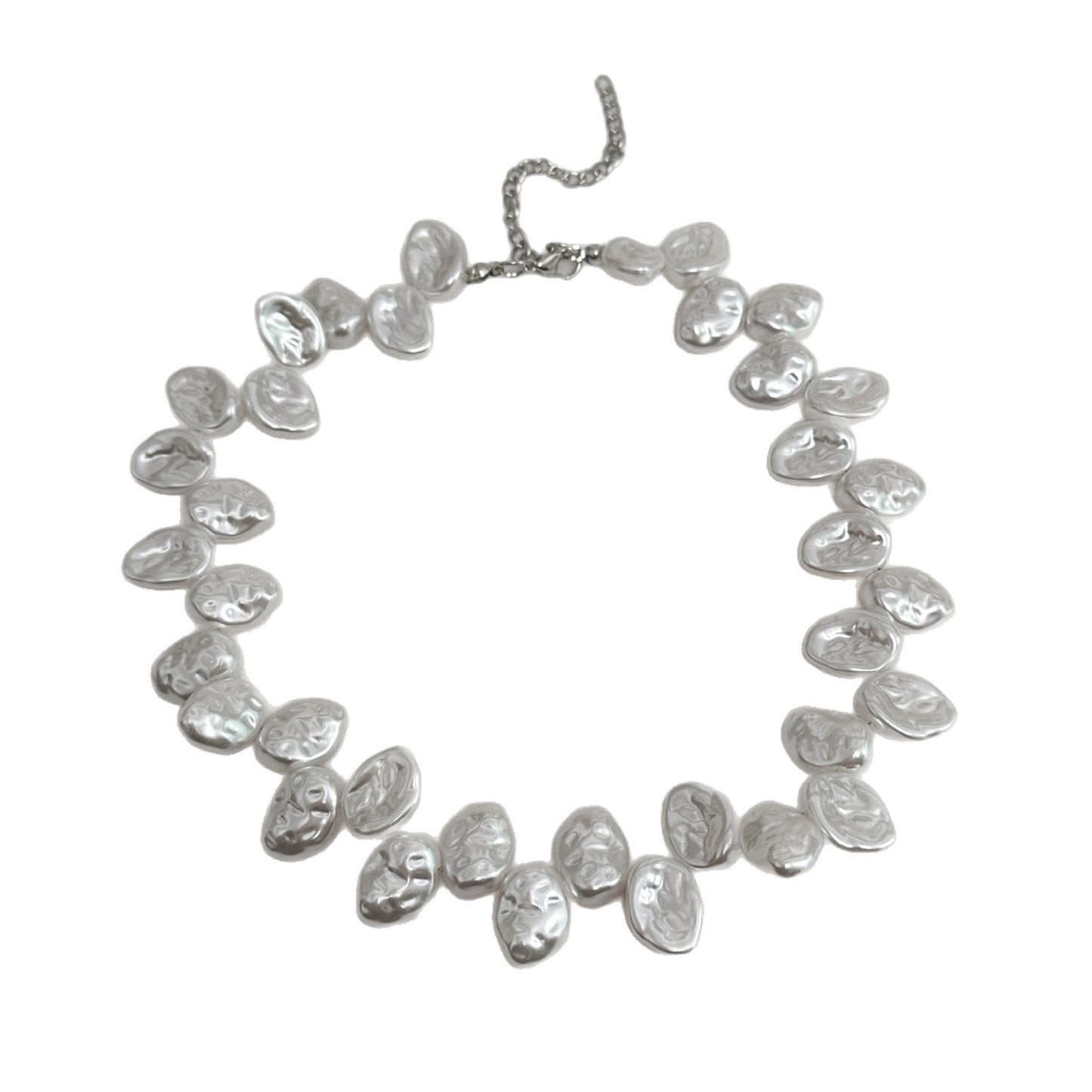 Women's Freshwater Baroque Petal Pearl For Light Luxury Romantic Necklace