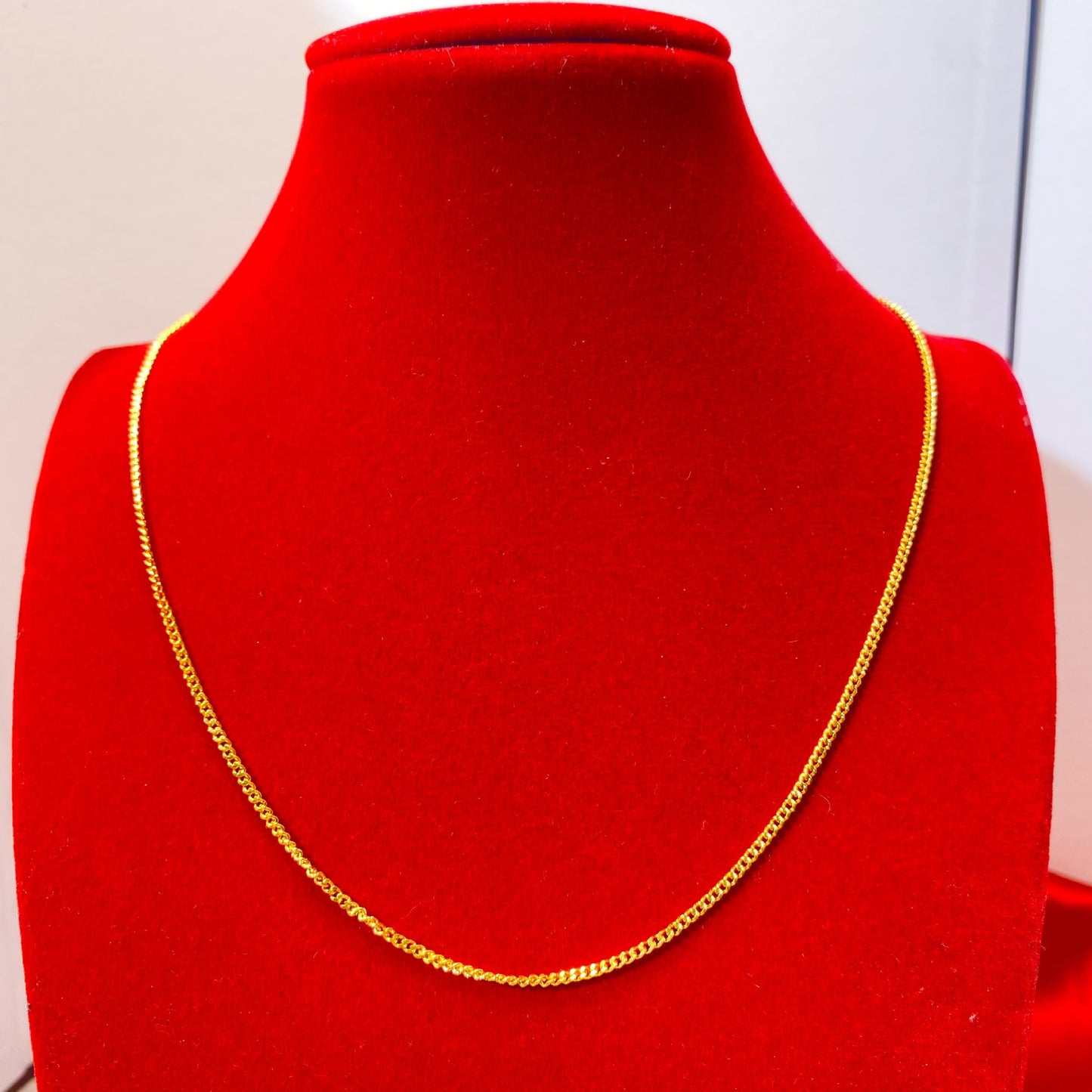 Women's Alluvial Gold Fine Vacuum Electroplated Ball Necklaces