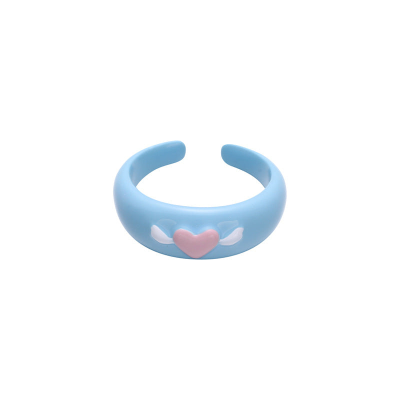 Female Affordable Luxury Style High-grade Drop Oil Rings