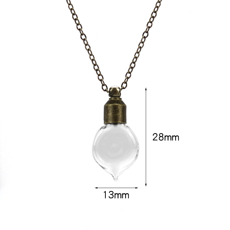 Bottle Twist Wire Can Be Opened Necklaces