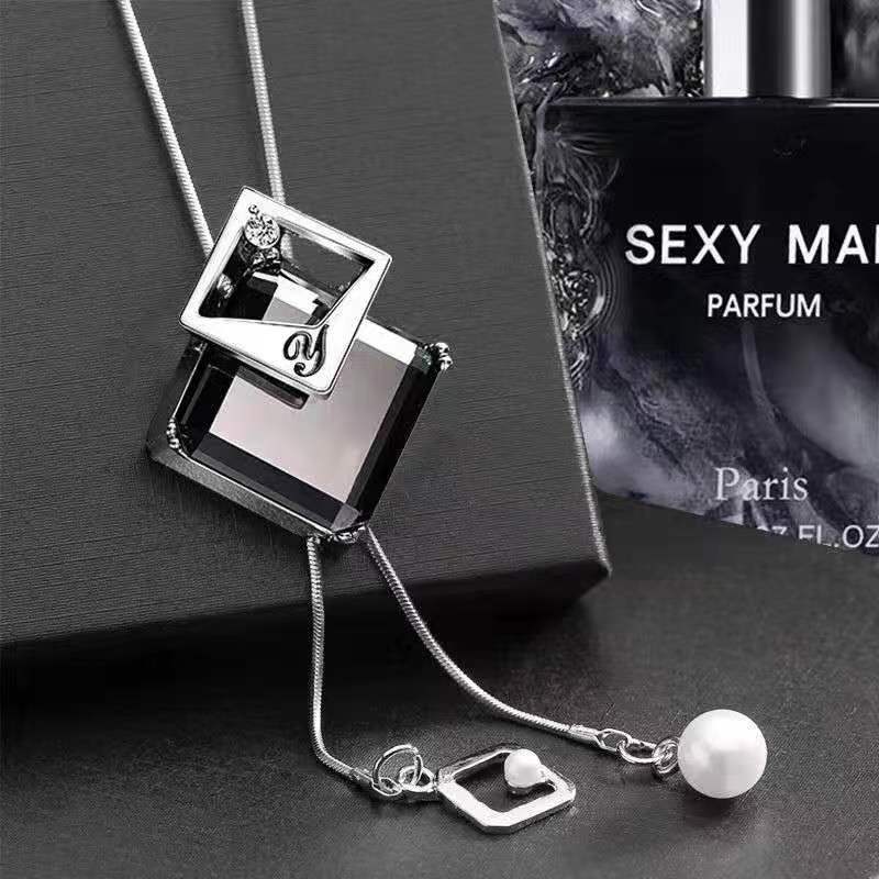 Women's Classic Sweater Chain Long Clothes Accessories Necklaces