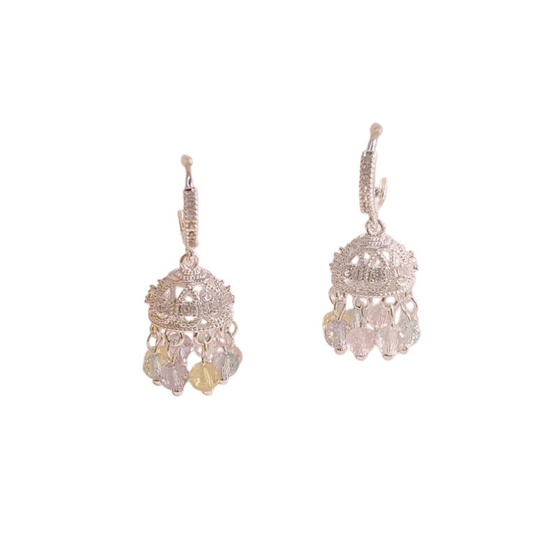 Women's Beauty Colorful Wind Chimes Tassel National Style Unique Beautiful High Rings