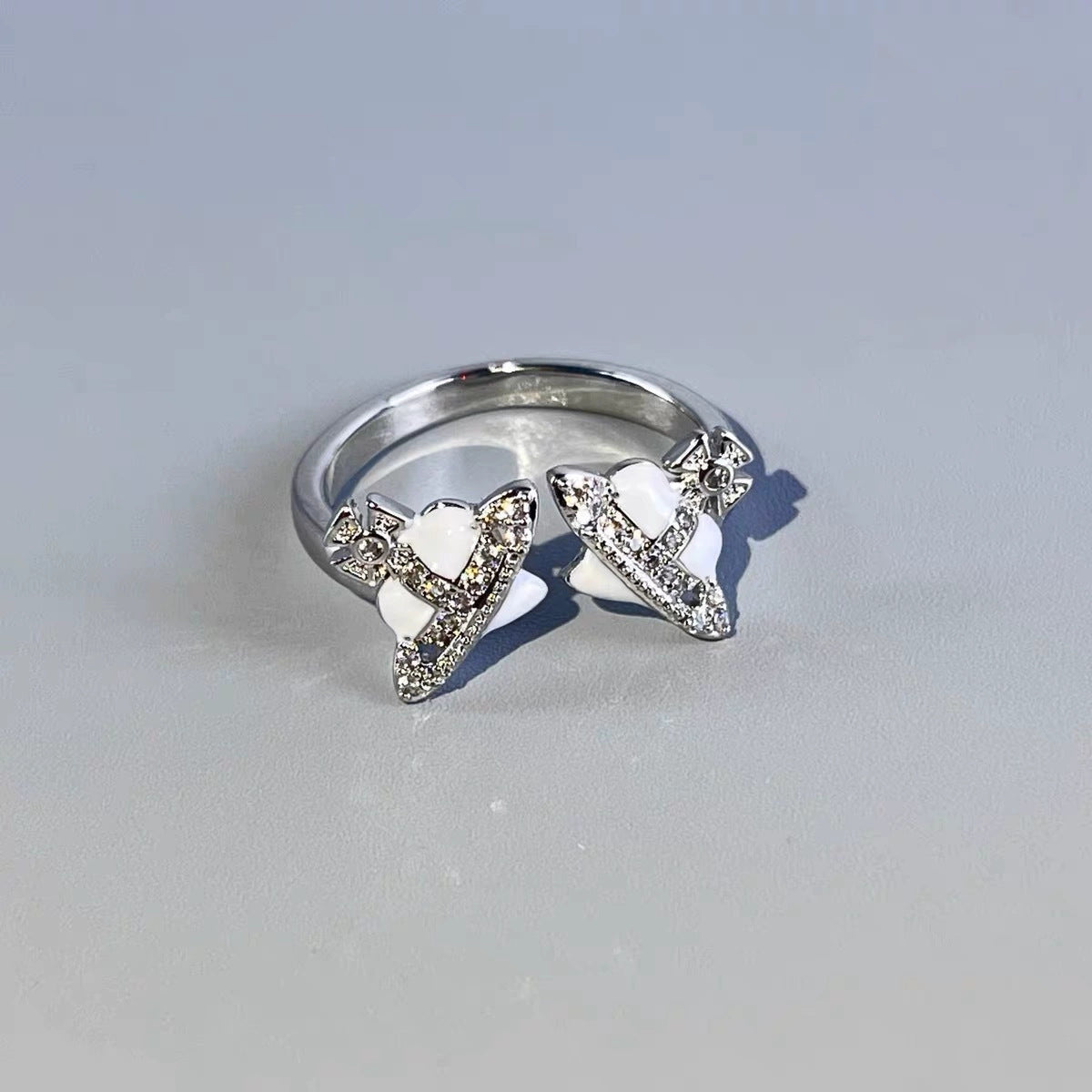 Niche Personality Saturn Double Planet Female Rings