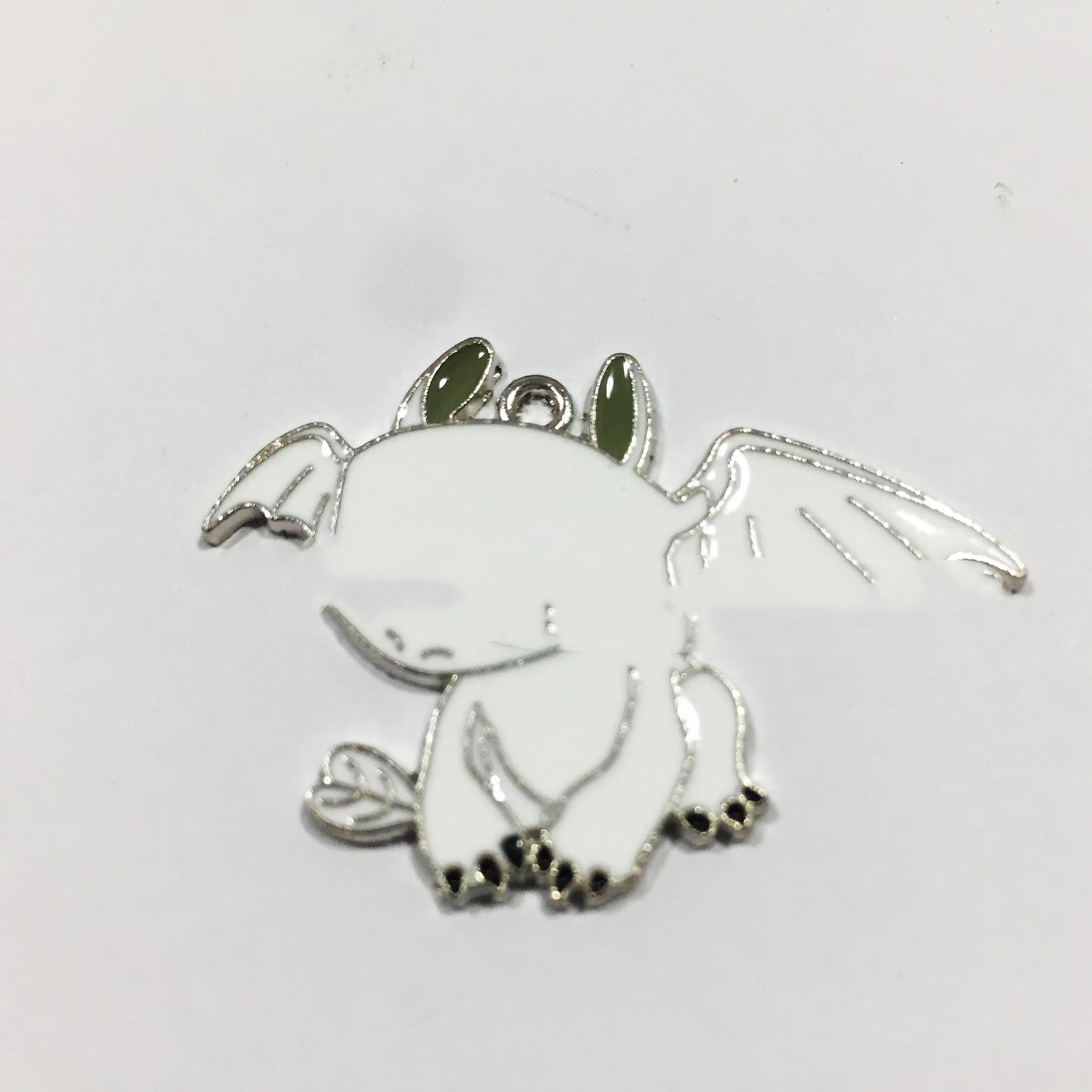 Dragon Double Evil Alloy Drop Oil Pendants