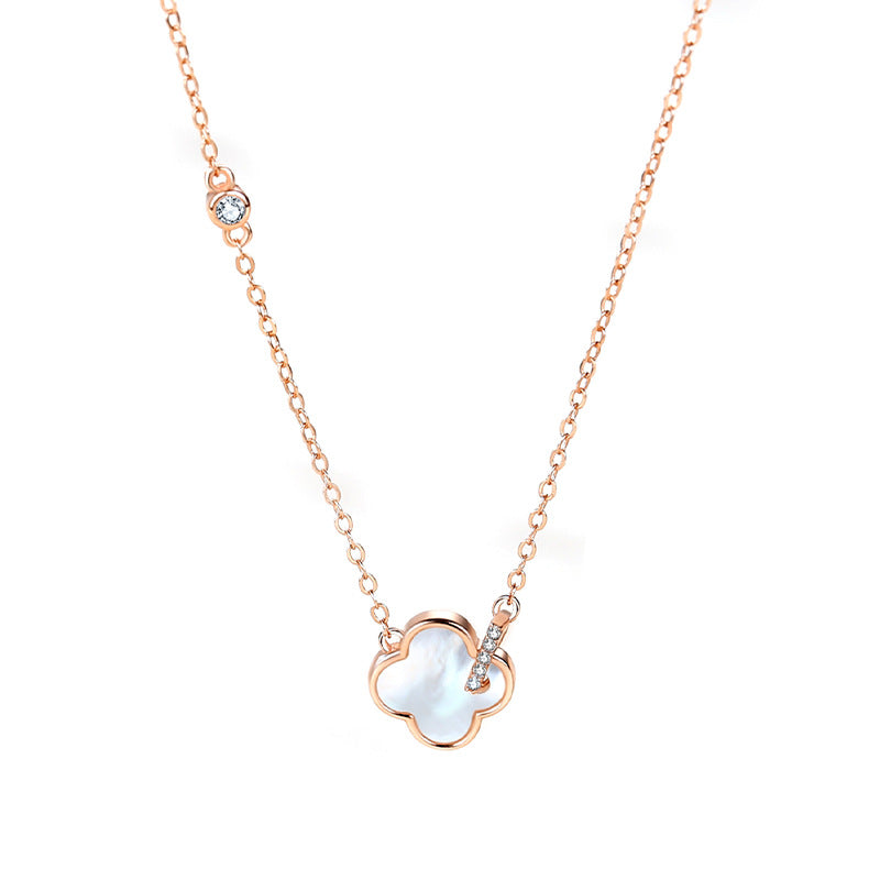 Women's Sier Niche Design Fritillary Versatile Necklaces