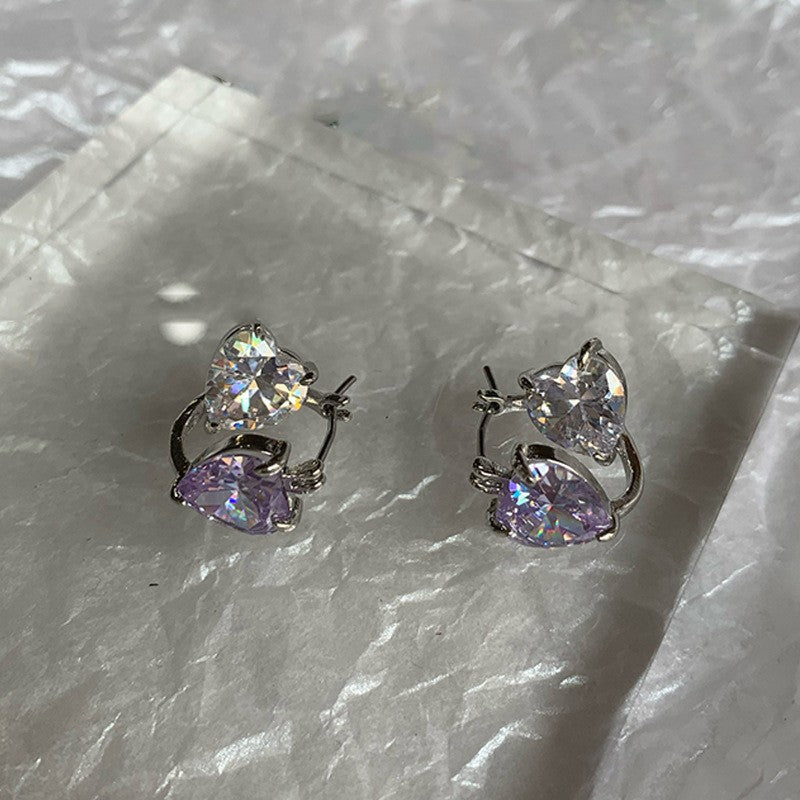 Circle Niche Design High-grade Cold Style Earrings