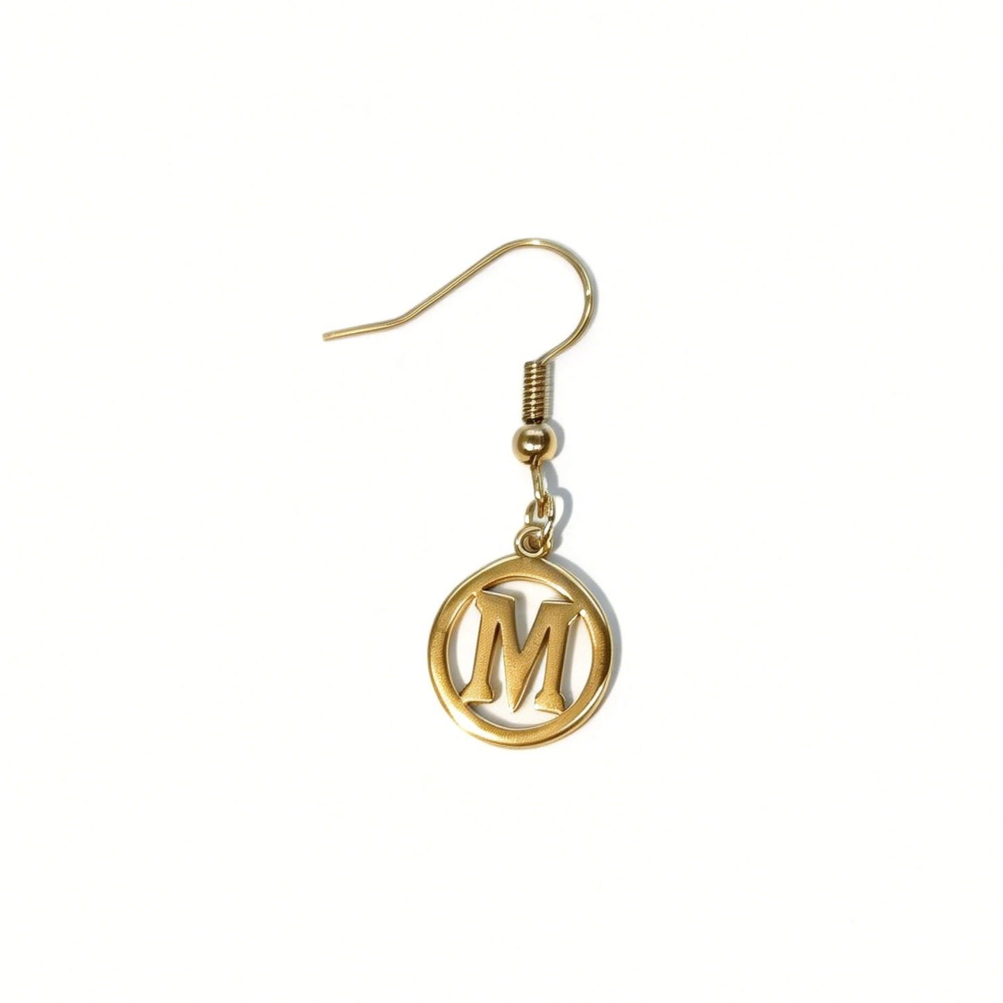 Women's Personalized Stainless Steel Letters Gold-plated Sier Necklace