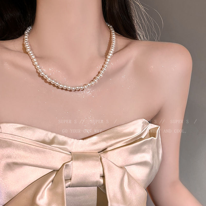 High-grade French Pearl Luxury Niche Design Necklaces