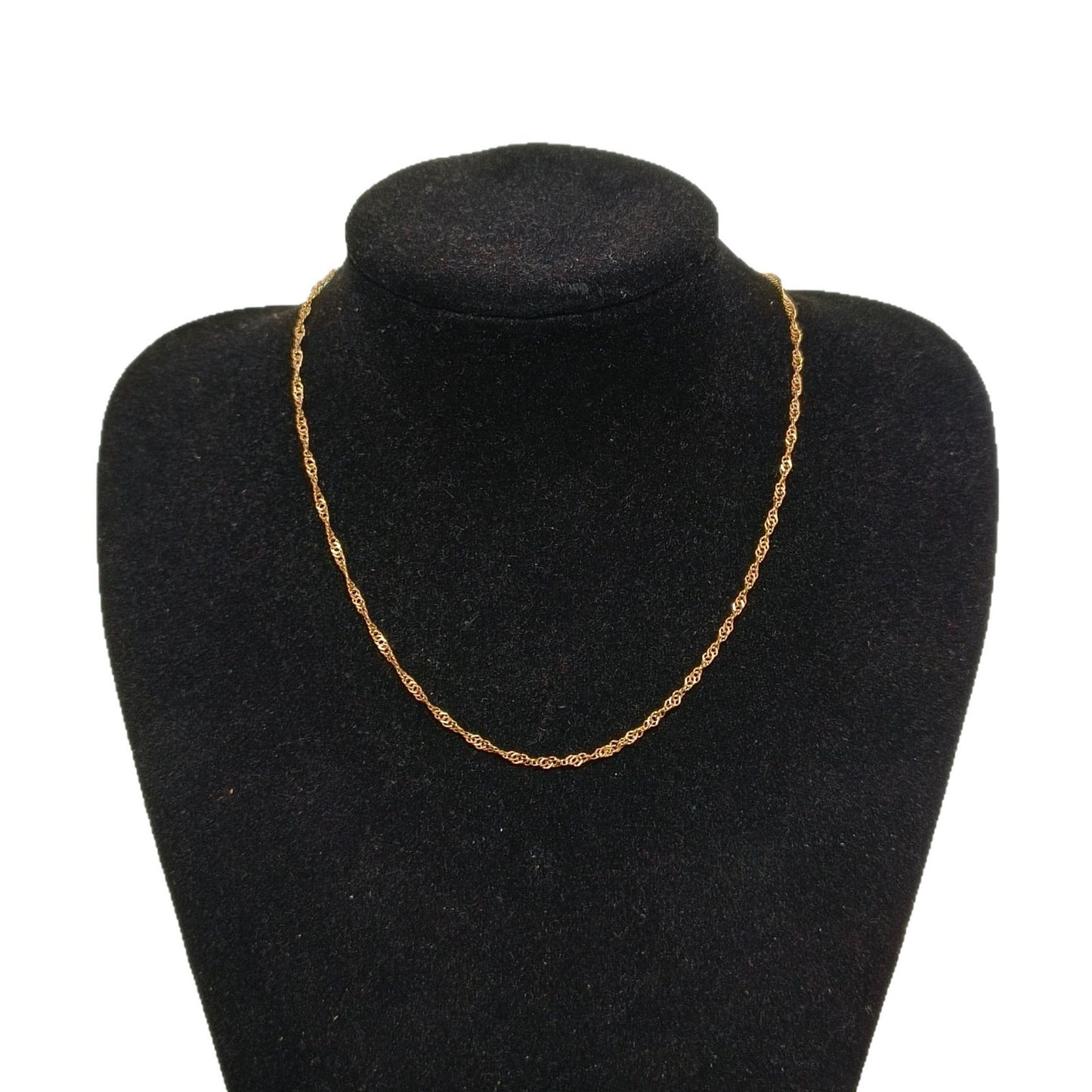 Women's High-grade Water Wave Chain Clavicle Fashion Simple Metal Choker Necklaces