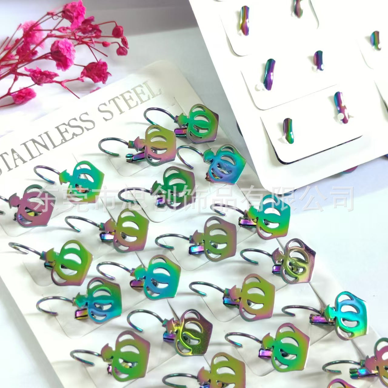 Buckle Fashion Spring Ear Clip Accessories Earrings