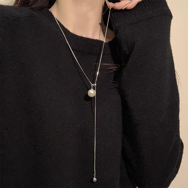 Women's Adjustable Pearl For Light Luxury Minority Necklaces