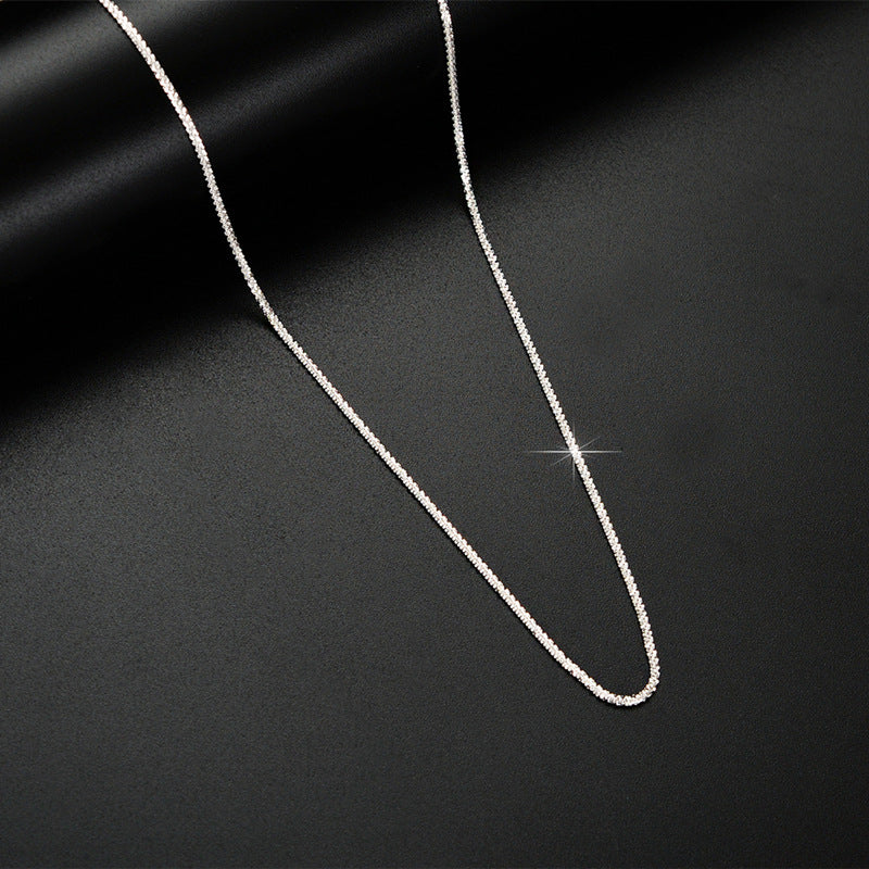 Women's For Niche Design Clavicle Chain Argent Necklaces