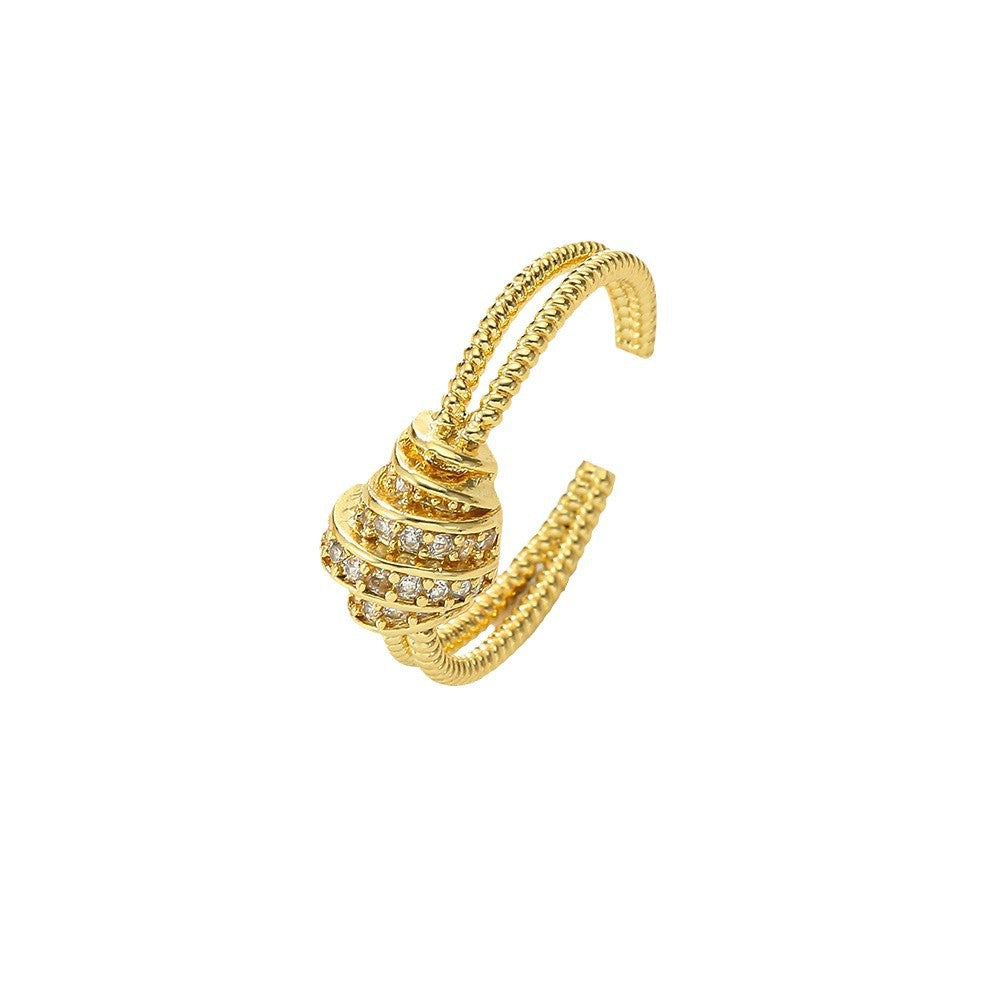 Design Small Waist Female Opening Adjustable Affordable Luxury Ring